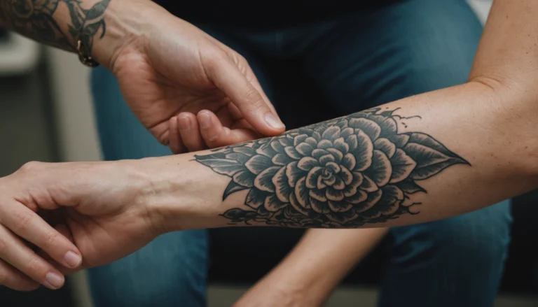 tatouage mal hydraté