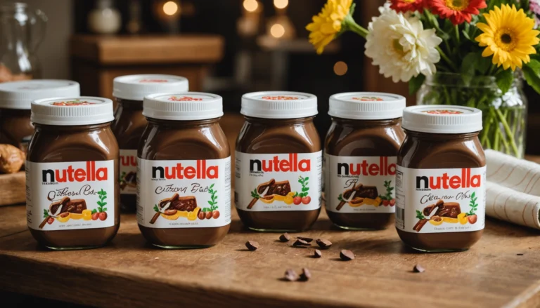 étiquette nutella personnalisé gratuit