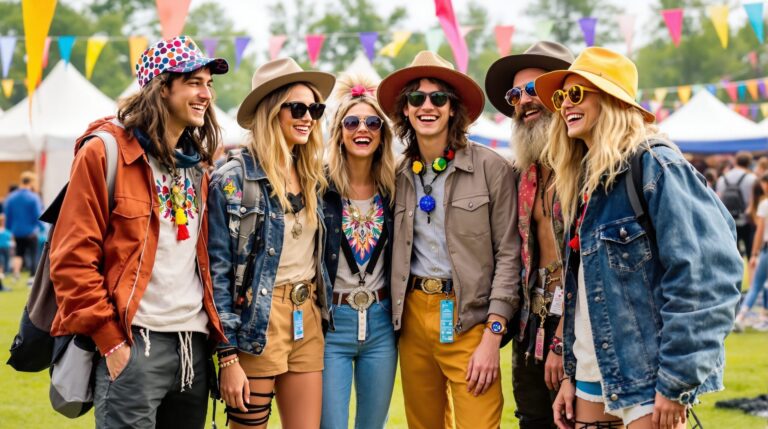 tenue pour un festival