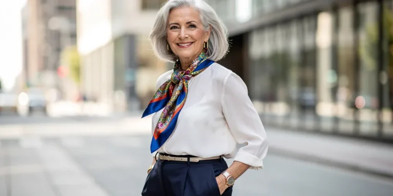 look moderne femme 70 ans