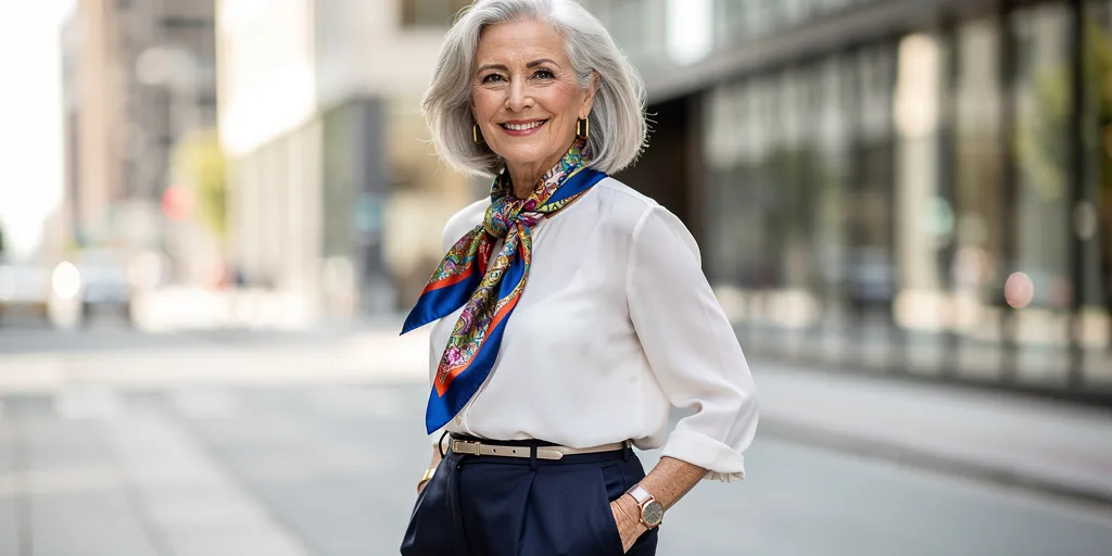 look moderne femme 70 ans