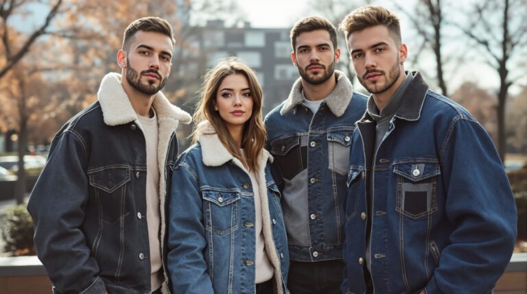 veste en jean hiver