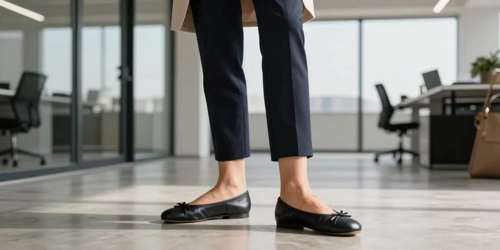 avec quoi porter des ballerines