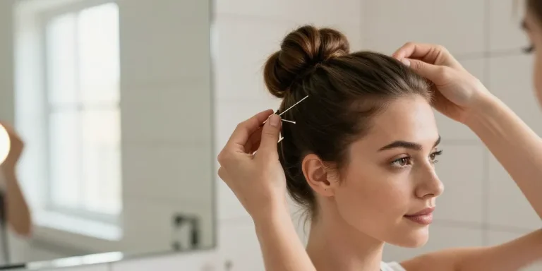 coiffure chignon tuto