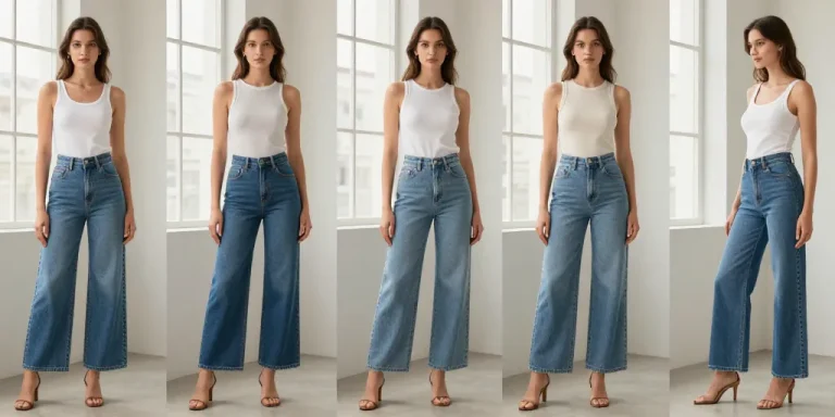 comment porter le jean wide leg
