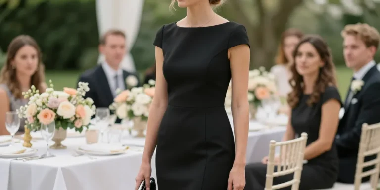 peut on mettre une robe noire pour un mariage