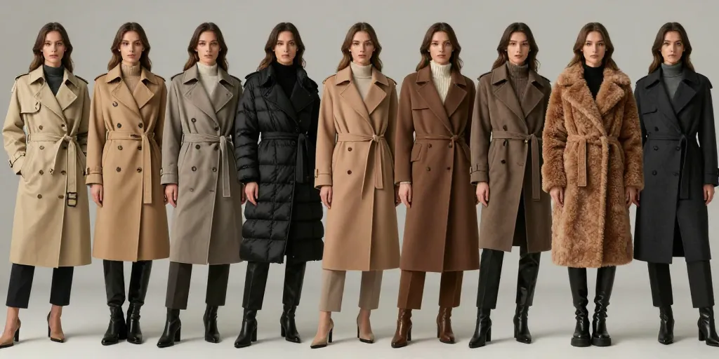 types de manteau