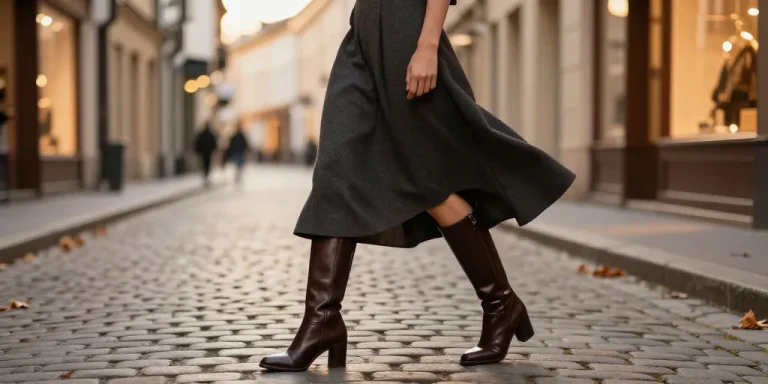 jupe longue bottes