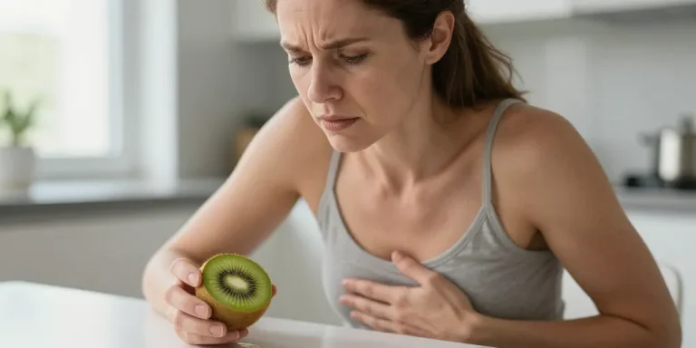 le kiwi est il acide pour l'estomac