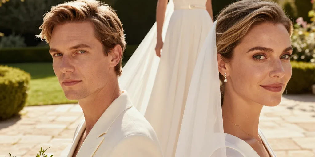 tenue mariage pantalon fluide