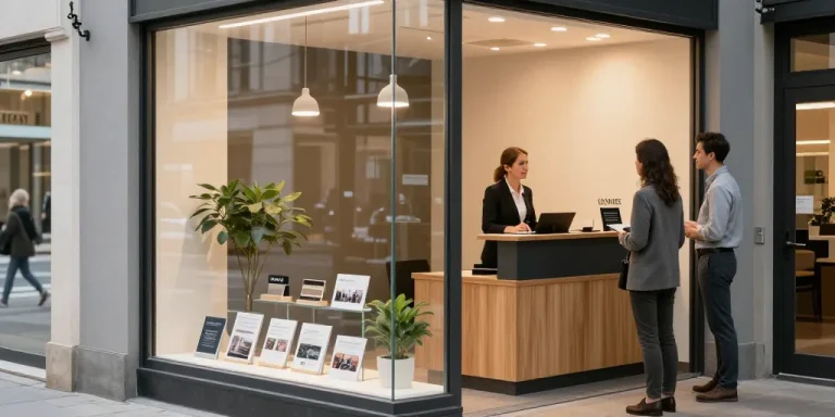 decoration agence immobiliere