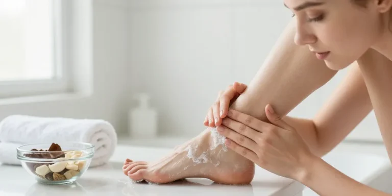 soin des pieds secs maison