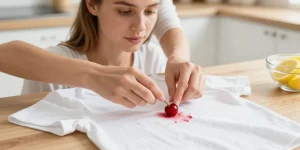 comment enlever une tache de cerise sur un tee shirt