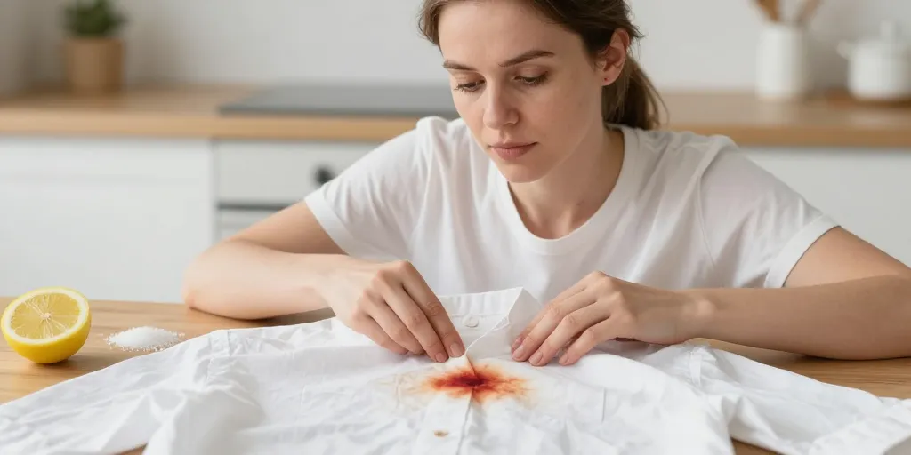 Tache de rouille sur tissu : les astuces naturelles pour l’enlever