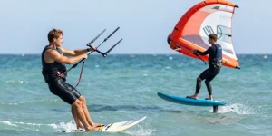 kitesurf ou wingfoil