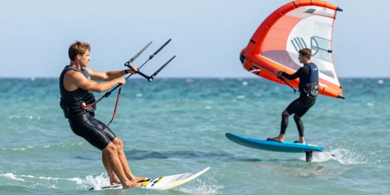 kitesurf ou wingfoil